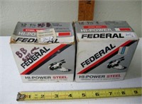 2 Boxes Federal 12 Ga Steel Shot