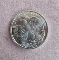 1 Oz .999 Fine Silver Round