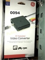 GE RF MODULATOR VIDEO CONVERTER