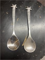 Authentic Pewter Spoons Made in Mexico