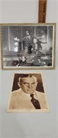 Pair of AL Jolson photographs.  A heads Hot and a