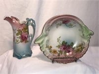 Two Norcrest "Rose" Porcelain Collectibles