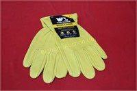 New Wells Lamont Size Large Leather Work Gloves