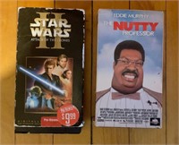 Star Wars 2, Nutty Professor VHS Tapes