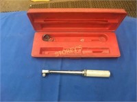 Snap-On 30-200" lbs 3/8" Torque Wrench w/ Case