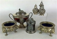 Reed & Barton Silverplate Lidded Compote & More