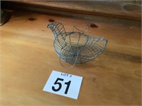 Wire Chicken Egg Basket