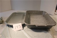 2 PIECE ENAMELWARE