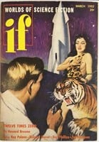 Worlds Of Science Fiction IF Vol.1 #1 1952 Pulp