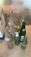 Lot of Assorted Glass Bottles