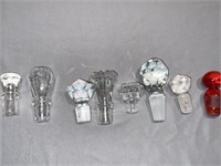 8 ANTIQUE CRUET STOPPERS