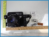*RAPID OMEGA 100 CAMERA WITH MAGNIFYING GLASS