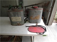 Fireman's Backpack Canisters