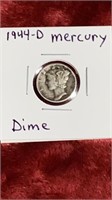 1944D Mercury Dime