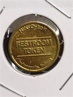 Restroom token