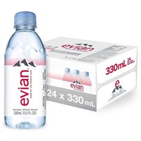 Evian Natural Spring Water 11.2 Fl Oz (Pack of 24)