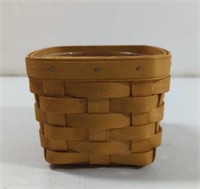 1997 Longaberger Small Square Basket with