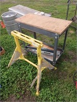 SMALL ROLLER CART CONTENTS AND STAND