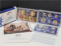 2007 U.S. Mint Proof Set Coins