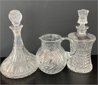 Cut Crystal Decanters