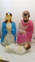 3 piece blow mold nativity set