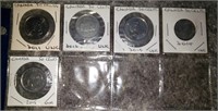 2011 TO 2015 50 CENT CANADA  COINS