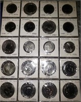 1976 TO 1992 50 CENT CANADA  COINS