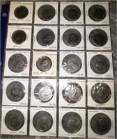1971 TO 1976 50 CENT CANADA  COINS