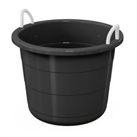 Mainstays Flexible 17 Gallon Plastic Tub with Rope