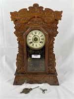 Gilbert Gingerbread Shelf Clock