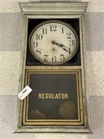 Sessions Regulator Oak Wall Clock