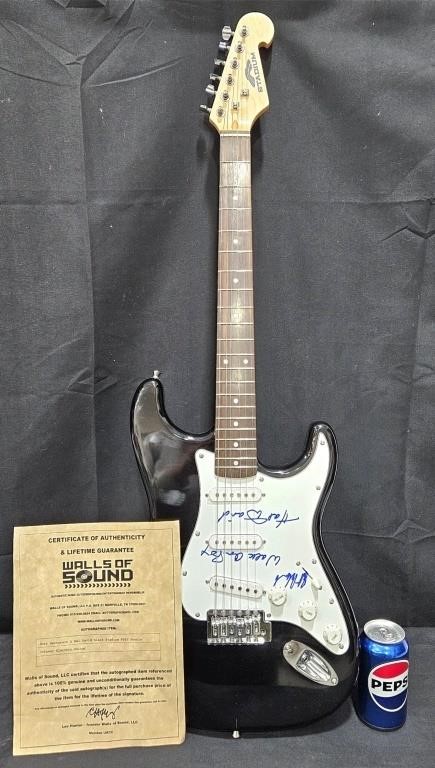 Signed Burt Bacharach & Hal David Electric Guitar