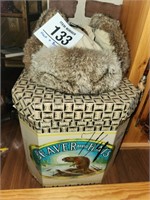 Rabbit fur hat w/ Beaver Brand hat box