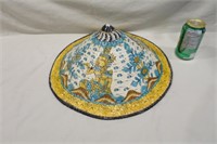 Chapeau asiatique, artisanal peint à la main
