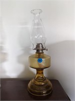 Glass oil lamp