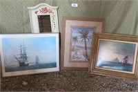 Framed Wall Art  Mixed Lot