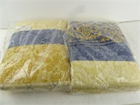 Leonstripe Queen/Full Bed Quilt Lot of 2