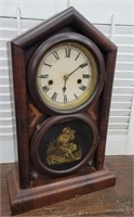 Antique mantle clock - no keys or pendulum