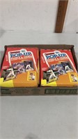 2 boxes of Donruss mlb pop up cards