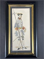 Guards Man Continental Soldiers Series Framed