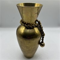 VINTAGE SOLID BRASS 10.5" TALL