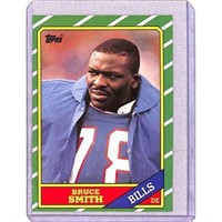1986 Topps Bruce Smith Rookie