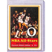 1973 Topps Kareem Abdul Jabbar Allstar