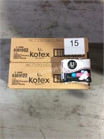 2 CTN U BY KOTEX ULTRA THIN PADS