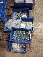 Assortment of half-inch bolts and nuts