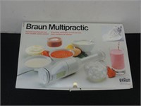 Braun Multipractic Deluxe hand blender set