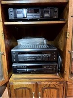 Sony Stereo System with Sanyo Speakers