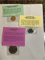 3 collector's coins