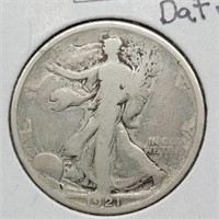 1921 WALKING LIBERTY HALF DOLLAR KEY DATE G