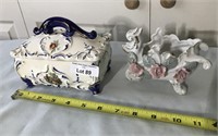 Ceramic Flower Dishes